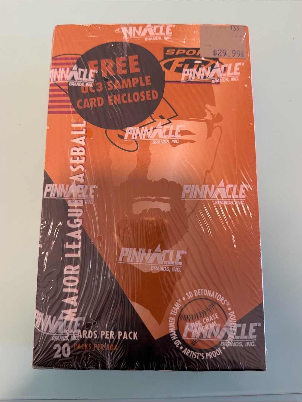 1995 MLB Pinnacle UC3 Hobby Box- Factory Sealed